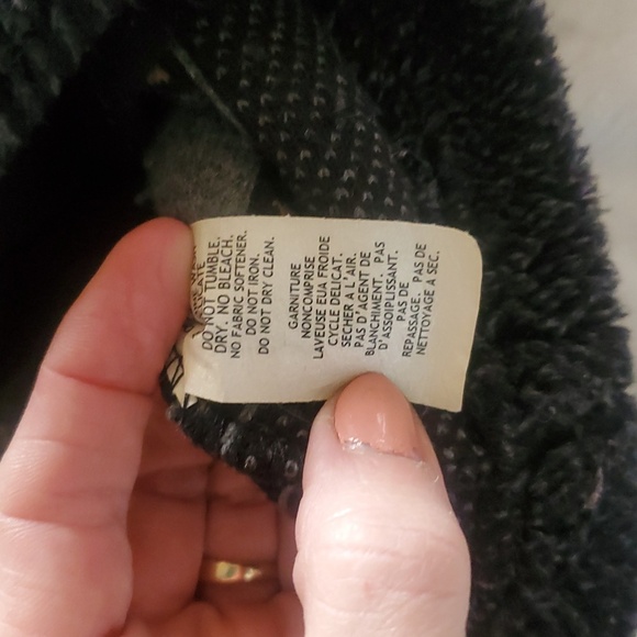 Black Diamond Vintage Fleece Full Zip Sz M Jacket with Nature Print. Made In USA - Picture 3 of 10